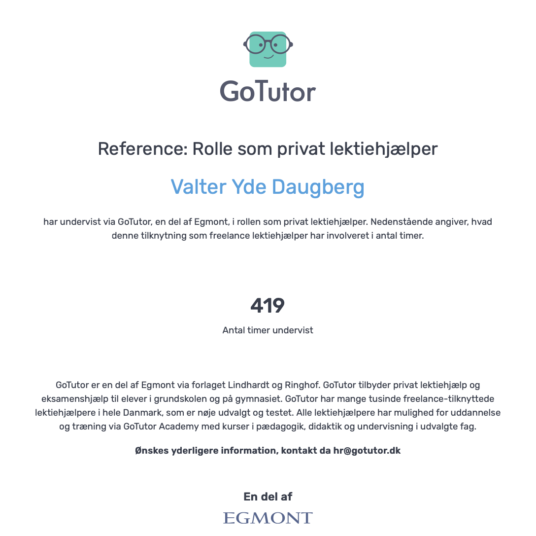 Reference from GoTutor